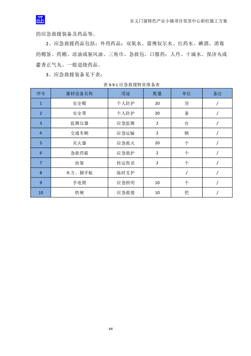 斜柱模板及支撑体系施工方案重新排版_2020年公司级优秀施组方案_方案08安义门窗小镇项目-邻里中心斜柱柱施工方案（含V型柱）