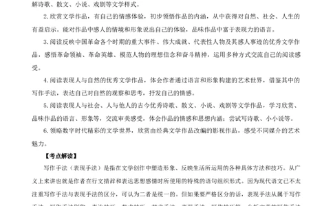 专题21分析写作手法（讲练）（全国通用）（解析版）_120中考语文全套复习_中考语文复习总复习_二轮复习资料_完2024年中考语文二轮复习课件+讲义+练习（全国通用）
