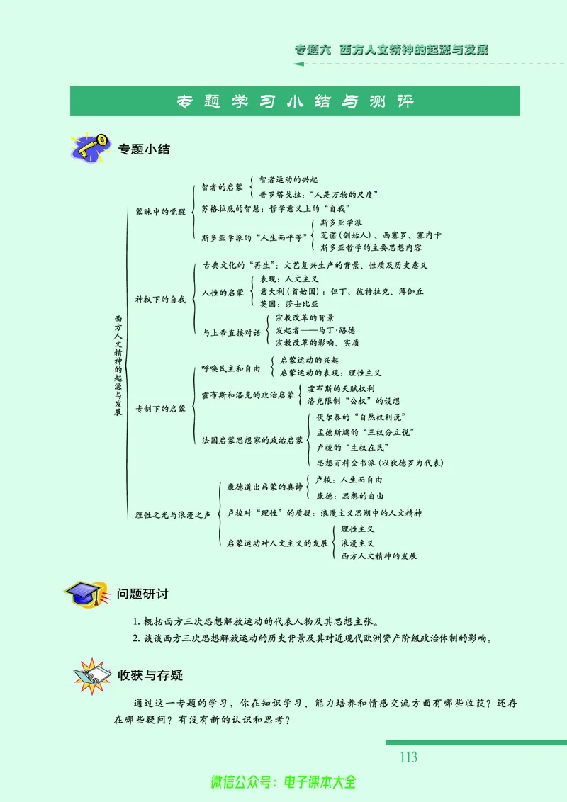 人民版高中历史必修三_4-教培资料-26年最新资料-同步更新_初中高中教资_03科三专项（进去保存报考的学科即可）_02科三专项（笔记真题思维导图教学设计版本二）