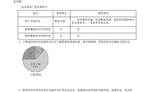 专题09综合性学习（原卷版）&nbsp;_120中考语文全套复习_中考语文复习总复习_专项复习资料_完三年（2021-2023）中考语文真题分项汇编（全国通用）