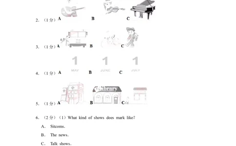2018年湖北省黄冈市中考英语试卷（学生版）学霸冲冲冲shop348121278.taobao.com_中考真题_3.英语中考真题2015-2024年_地区卷_湖北省_湖北黄冈英语07-21