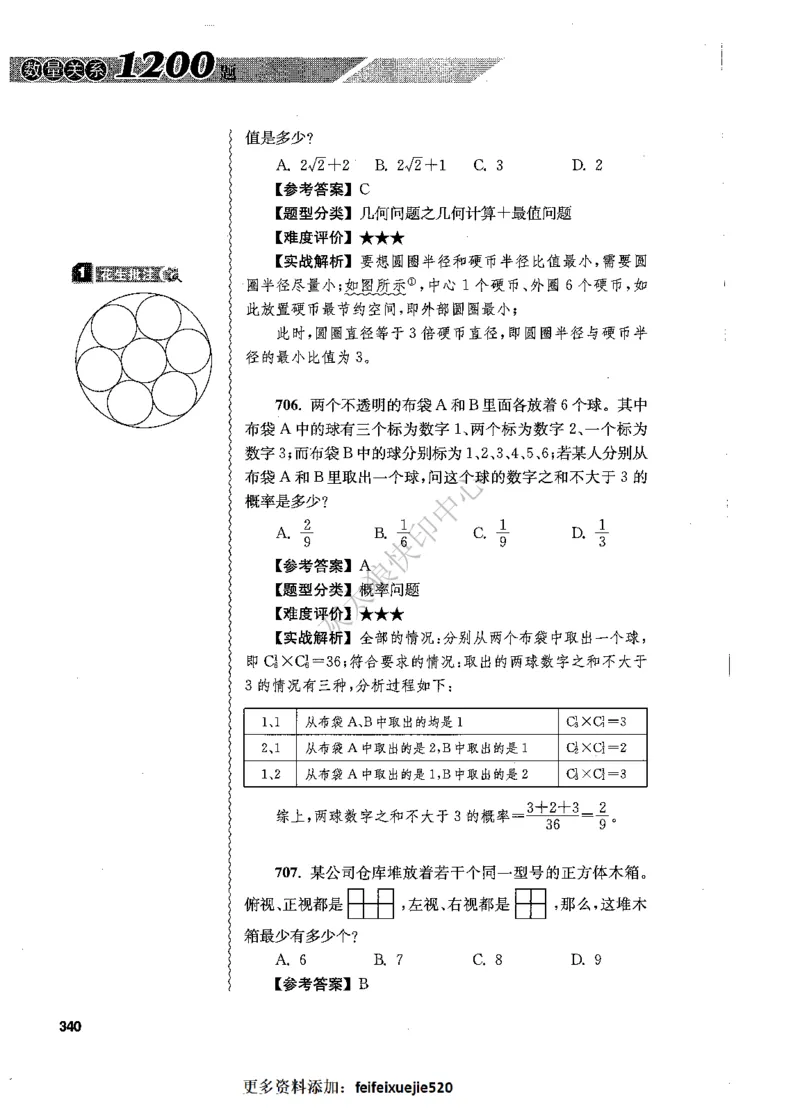 花生十三数量关系1200题解析_2026考公资料_花生十三合集_旗舰班-国考（2026版）花生十三旗舰班（花生行测+飞扬申论）⭐⭐⭐_电子资料（讲义+题本）_刷题题本_数量1200题（非26课程）