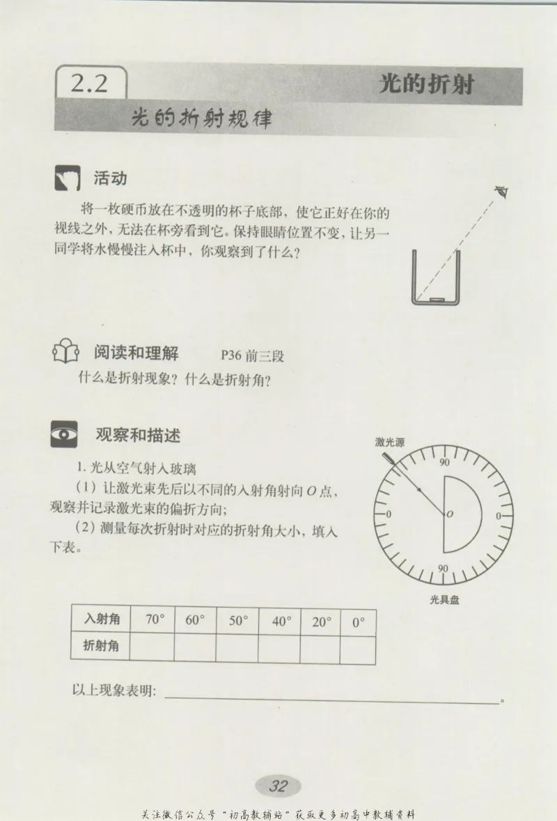 八年级上册物理沪教版学习活动卡_4-教培资料-26年最新资料-同步更新_初中高中教资_03科三专项（进去保存报考的学科即可）_02科三专项（笔记真题思维导图教学设计版本二）