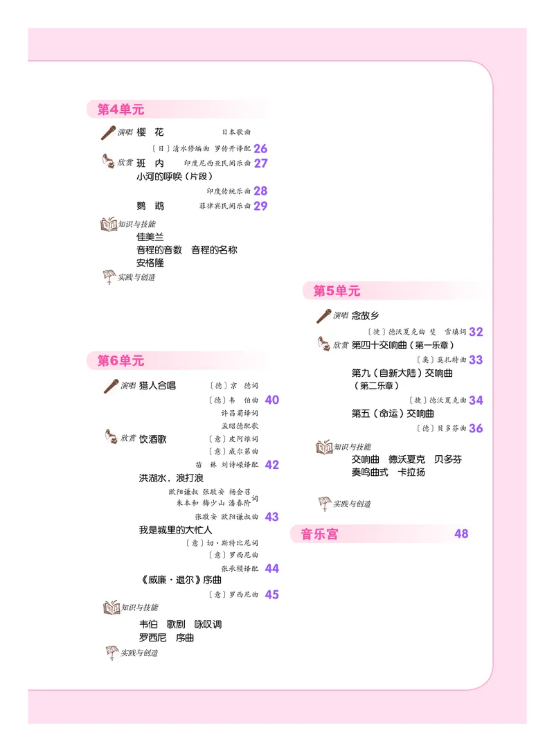 人音版8年级音乐下册高清教材_4-教培资料-26年最新资料-同步更新_初中高中教资_03科三专项（进去保存报考的学科即可）_02科三专项（笔记真题思维导图教学设计版本二）