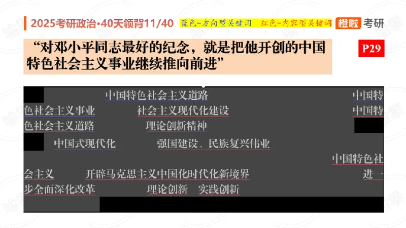 25考研政治领背DAY11（预习课件）_2026考公资料_（49）政治理论合集_政治理论合集_2025考研政治_17.橙拉_05.冲刺阶段_03.核心考点40天领背_讲义