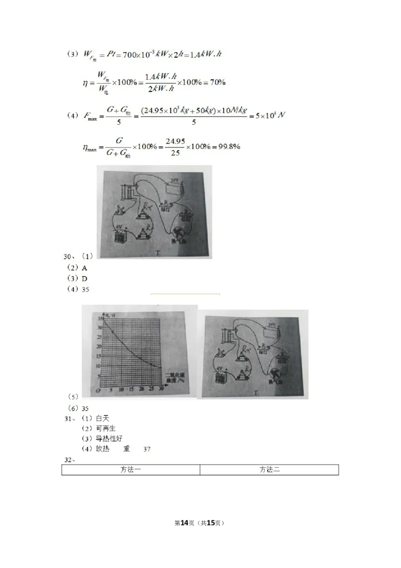 2017年江苏省常州市中考物理试卷与答案_中考真题_4.物理中考真题2015-2024年_地区卷_江苏省_江苏常州中考物理08-22