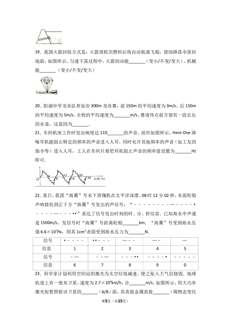 2017年江苏省常州市中考物理试卷与答案_中考真题_4.物理中考真题2015-2024年_地区卷_江苏省_江苏常州中考物理08-22