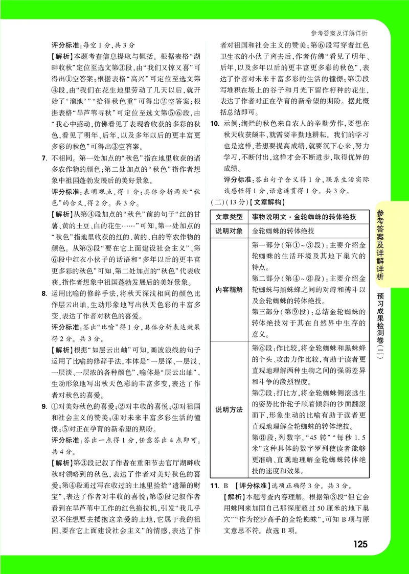 主书答案统_2026万唯系列预习复习_2025版《万唯初中预习视频课》789年级上册多版本_2025版万唯初二预习视频课语文人教版上册_视频_答案详解详析_答案详解详析