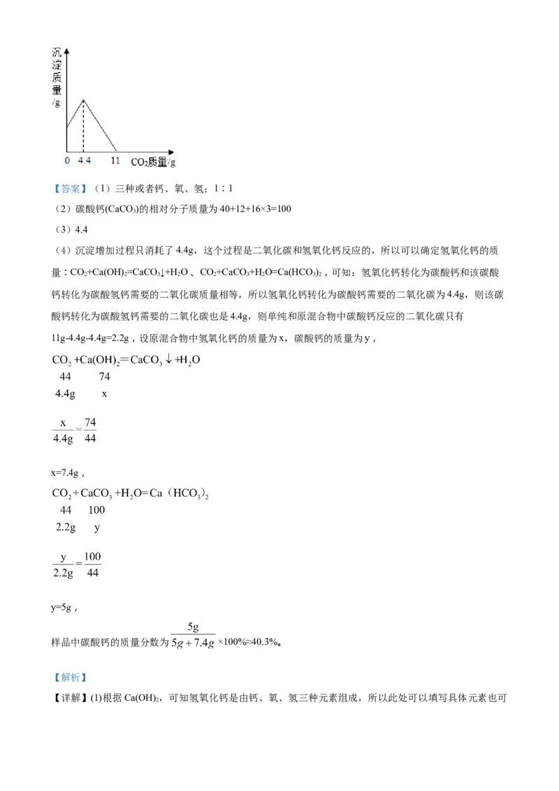 2018年广西柳州市中考化学试卷（解析）_中考真题_5.化学中考真题2015-2024年_地区卷_广西省_柳州中考化学10-22