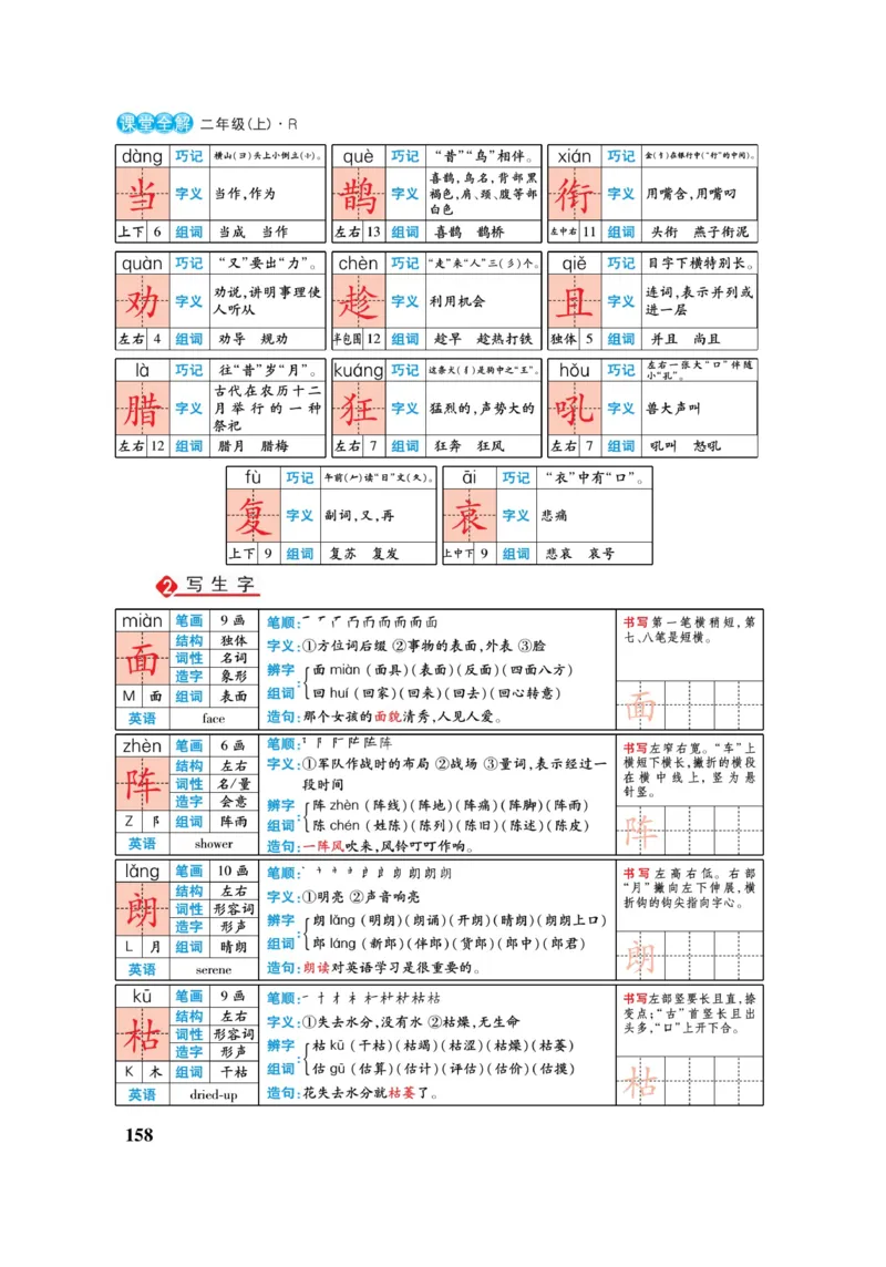 二（上）语文课堂全解跳跳熊_二年级上下册资料_小学二年级学习资料-25年更新版_2-01、小学二年级语文上册_2-1-4、电子教材、课本、教材解读_教材解读