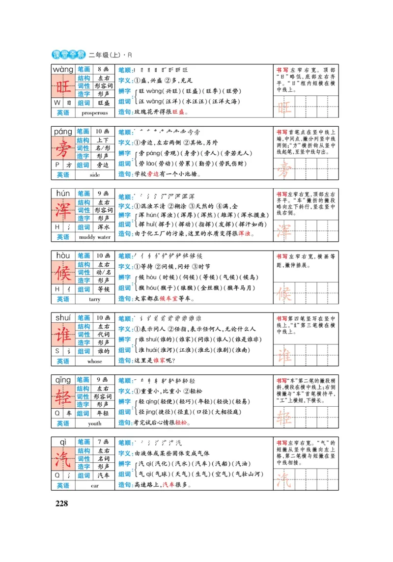二（上）语文课堂全解跳跳熊_二年级上下册资料_小学二年级学习资料-25年更新版_2-01、小学二年级语文上册_2-1-4、电子教材、课本、教材解读_教材解读