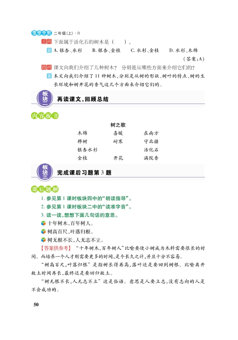 二（上）语文课堂全解跳跳熊_二年级上下册资料_小学二年级学习资料-25年更新版_2-01、小学二年级语文上册_2-1-4、电子教材、课本、教材解读_教材解读