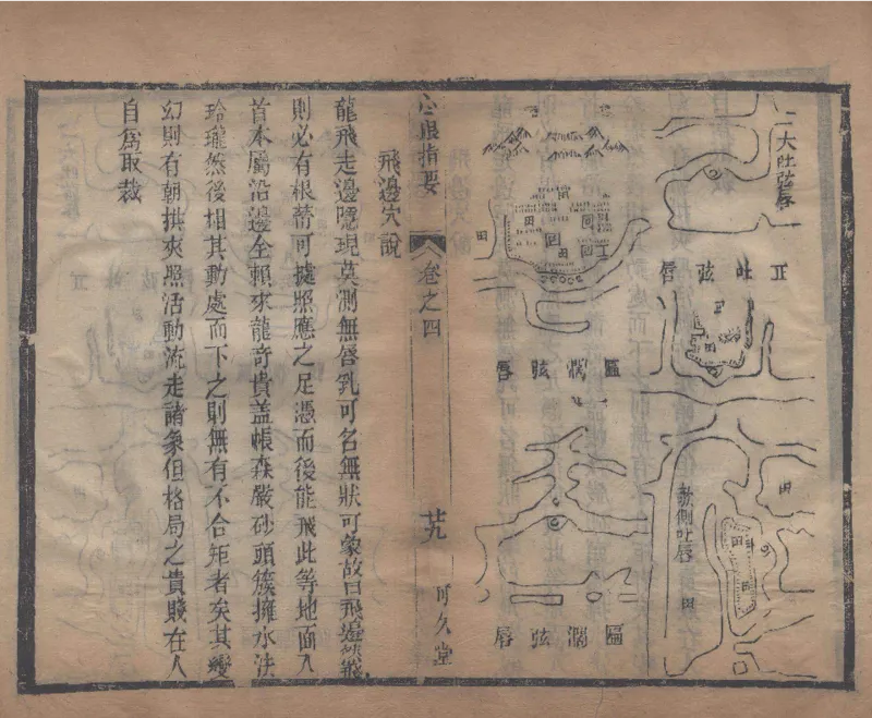 地理辨正直解.清.蒋大鸿.著.清道光间善成堂刊本-（地理辨正五卷，心眼指要四卷，天元五歌阐义五卷）_t涯_绝版古籍电子书合集（13大类）_风水类