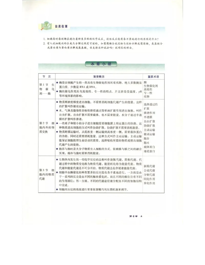 北师大版高中生物必修1电子课本_4-教培资料-26年最新资料-同步更新_初中高中教资_03科三专项（进去保存报考的学科即可）_02科三专项（笔记真题思维导图教学设计版本二）