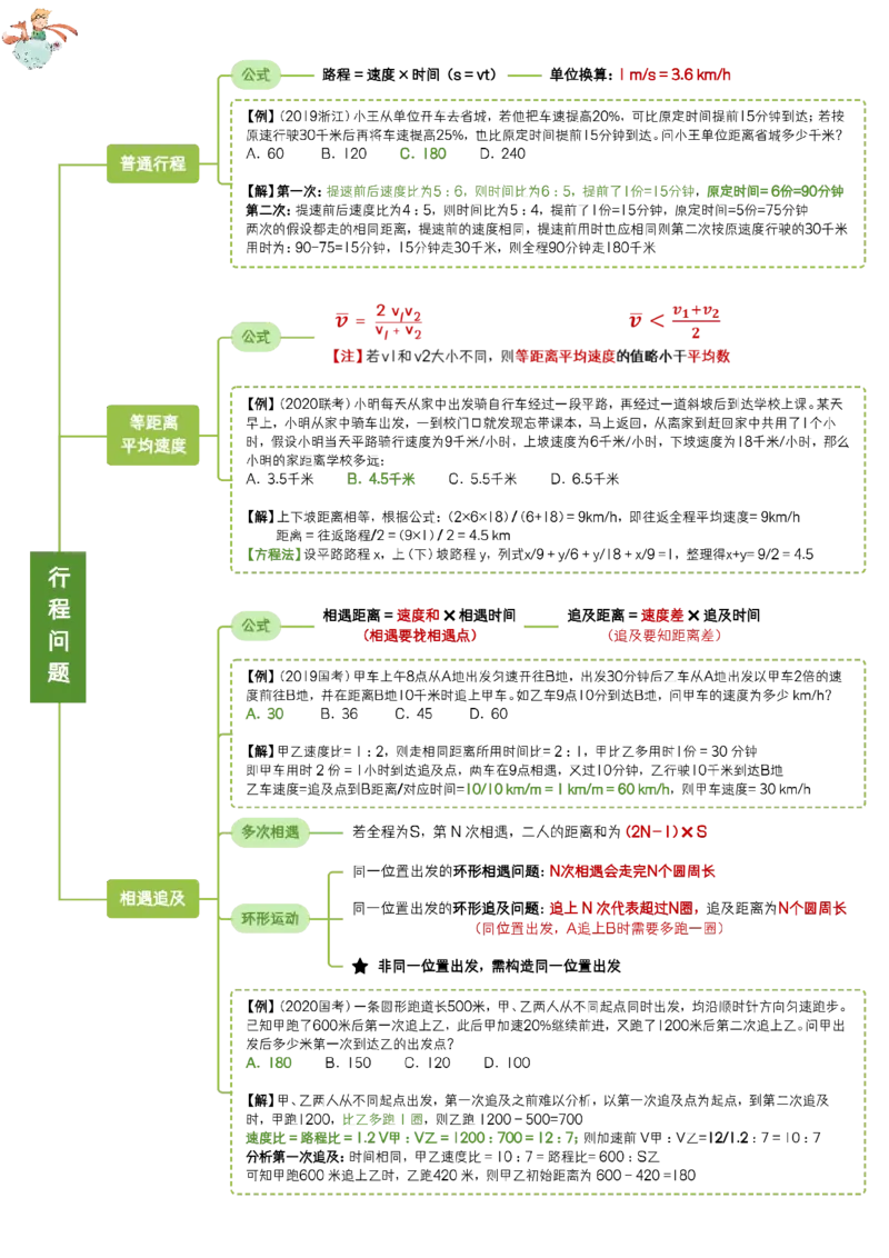 花生数量关系笔记_2026考公资料_（01）花生十三_0726花生行测笔记Q版无水印