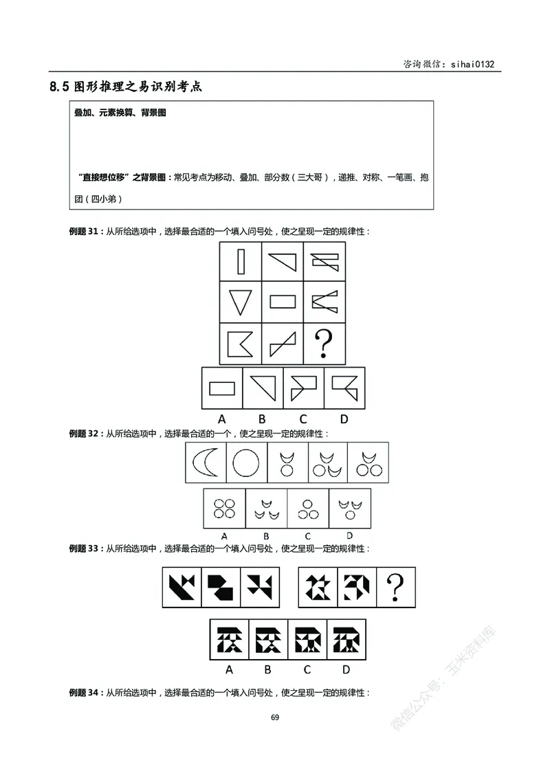 花生十三判断推理讲义_2026考公资料_花生十三合集_（98）黑白画风精炼版2021花生十三_2021花生十三判断推理