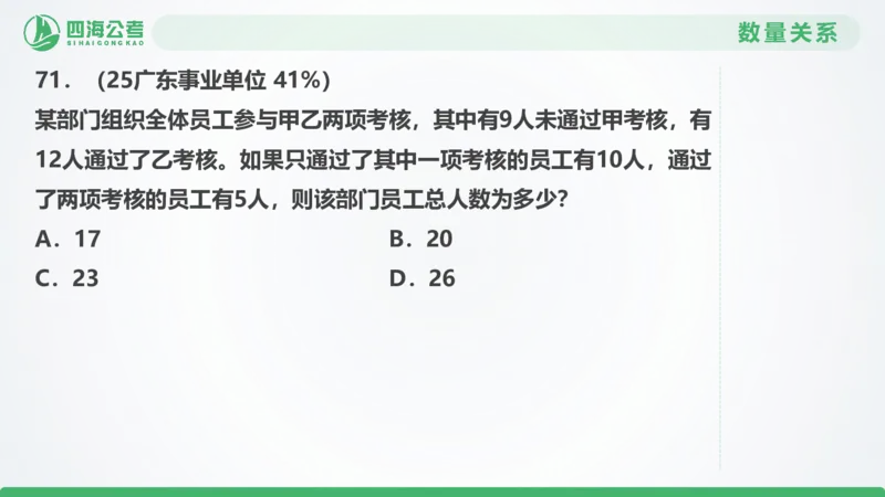 25下半年国考套卷一期卷4言语理解+数量关系_2026考公资料_（01）花生十三_02套题班2026年花生十三行测申论套题一期_行测（课程解析）⭐⭐⭐_PPT