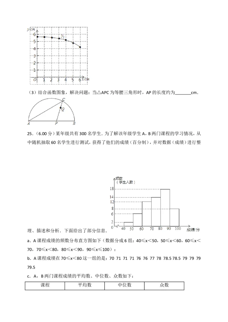 2018年北京市中考数学试题与答案_中考真题_2.数学中考真题2015-2024年_地区卷_北京中考数学05-23