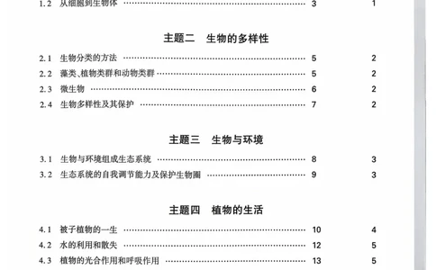 生物_高频点速记_2026万唯系列预习复习_2026版初中《万唯》中考真题分类与新考法（语数外物历道生）_2026万唯中考生物分类与新考法