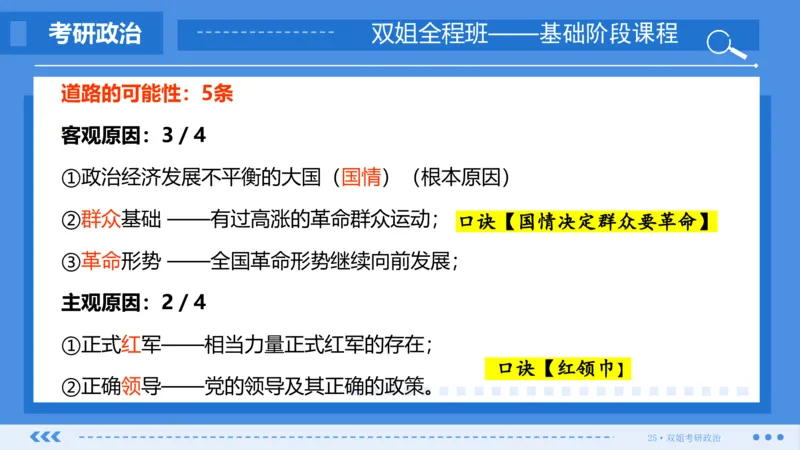 25.基础阶段毛中特第二章（2）_2026考公资料_（49）政治理论合集_政治理论合集_2025考研政治_14.双姐_03.基础阶段_00.讲义