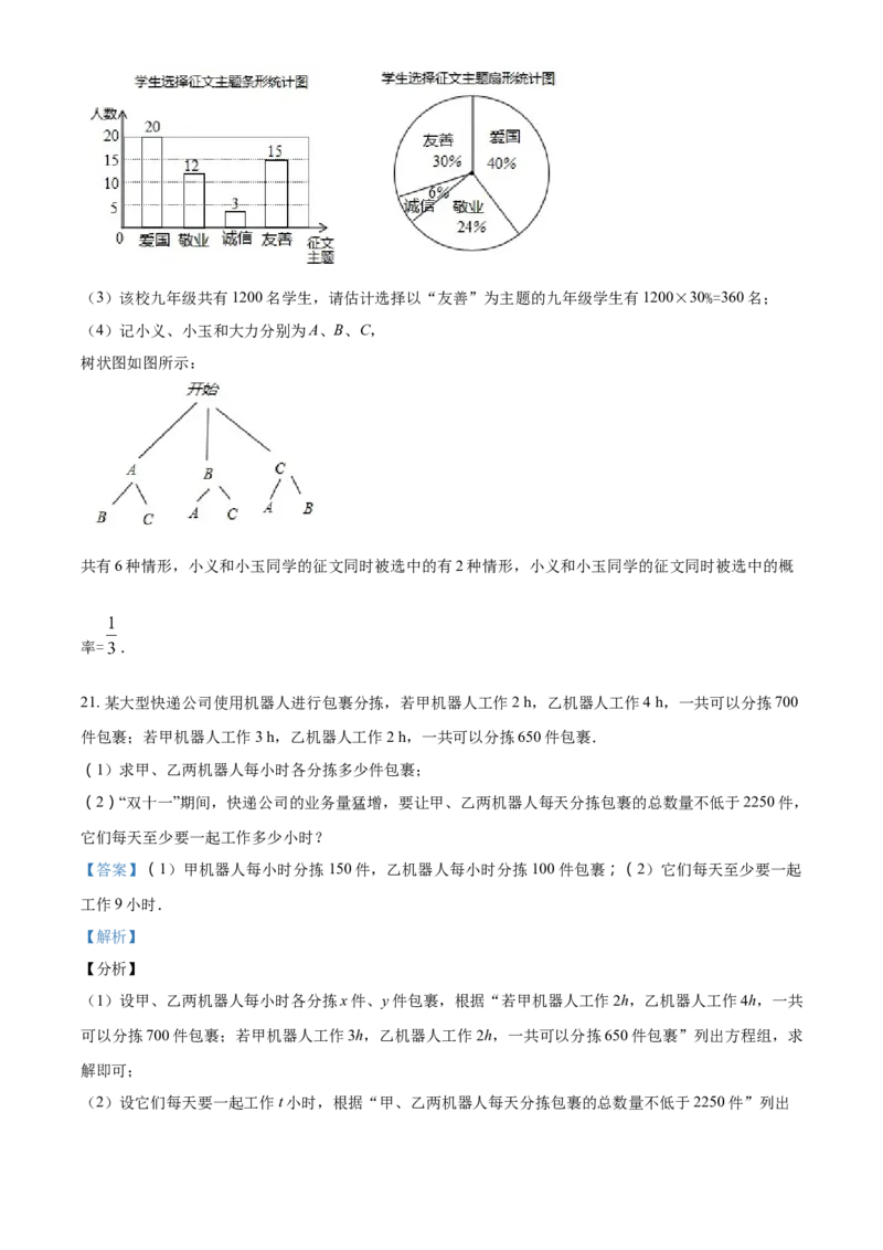 2017年辽宁省铁岭市中考数学试卷（解析）_中考真题_2.数学中考真题2015-2024年_地区卷_辽宁省_辽宁数学_辽宁数学_铁岭数学13-22