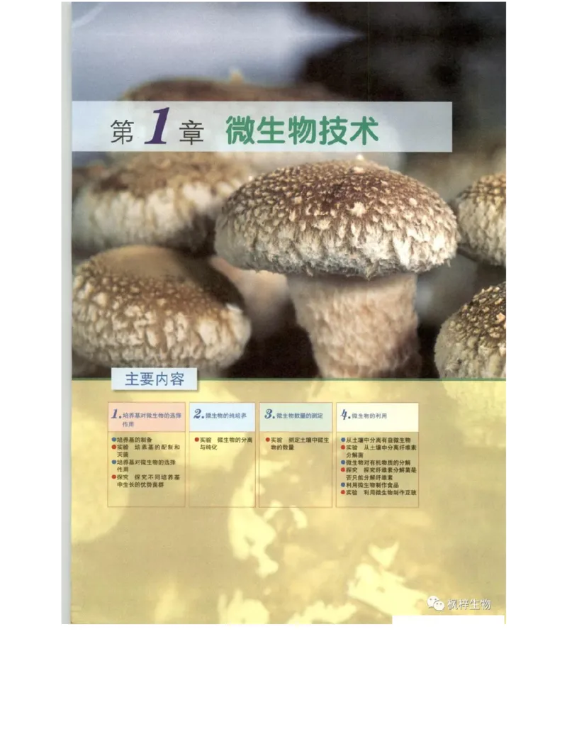 北师大版高中生物选修1电子课本_4-教培资料-26年最新资料-同步更新_初中高中教资_03科三专项（进去保存报考的学科即可）_02科三专项（笔记真题思维导图教学设计版本二）