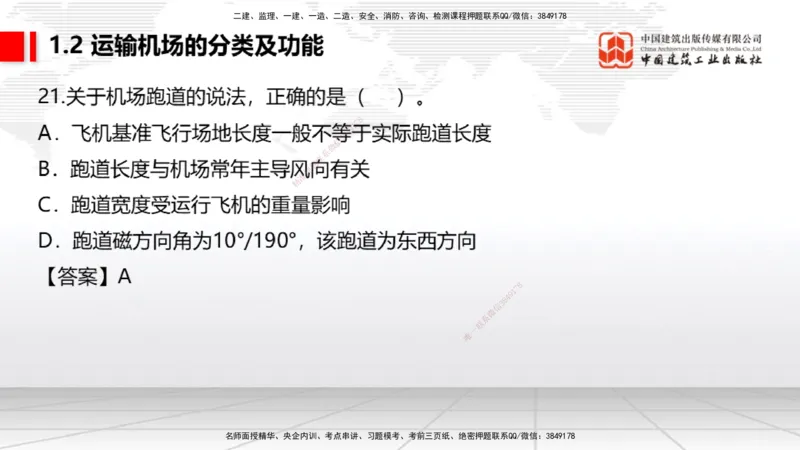 2025一建《民航》必会100题直播课01节_2026年一级建造师_2026年一建民航_2025年一建民航SVIP_03-习题精析✿实战特训✿模考通关_06-民航《必会百题直播》谷永生JGS_讲义