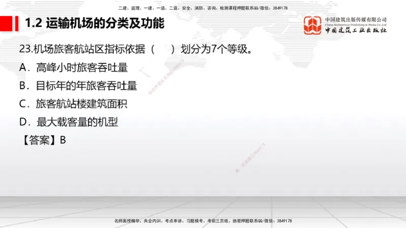 2025一建《民航》必会100题直播课01节_2026年一级建造师_2026年一建民航_2025年一建民航SVIP_03-习题精析✿实战特训✿模考通关_06-民航《必会百题直播》谷永生JGS_讲义