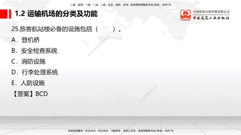 2025一建《民航》必会100题直播课01节_2026年一级建造师_2026年一建民航_2025年一建民航SVIP_03-习题精析✿实战特训✿模考通关_06-民航《必会百题直播》谷永生JGS_讲义