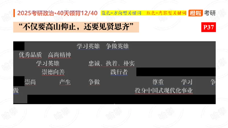 25考研政治领背DAY12（预习课件）_2026考公资料_（49）政治理论合集_政治理论合集_2025考研政治_17.橙拉_05.冲刺阶段_03.核心考点40天领背_讲义
