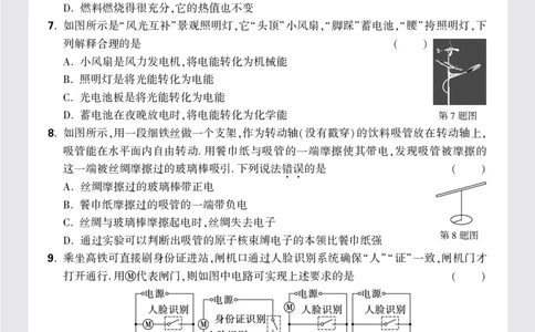 广东省深圳市LHWYXX九年级上册第一次月考物理试卷正文16k_2026万唯系列预习复习_2025版《万唯初中预习视频课》789年级上册多版本_2025版万唯初三预习视频课物理人教版上册_视频_配赠月考卷
