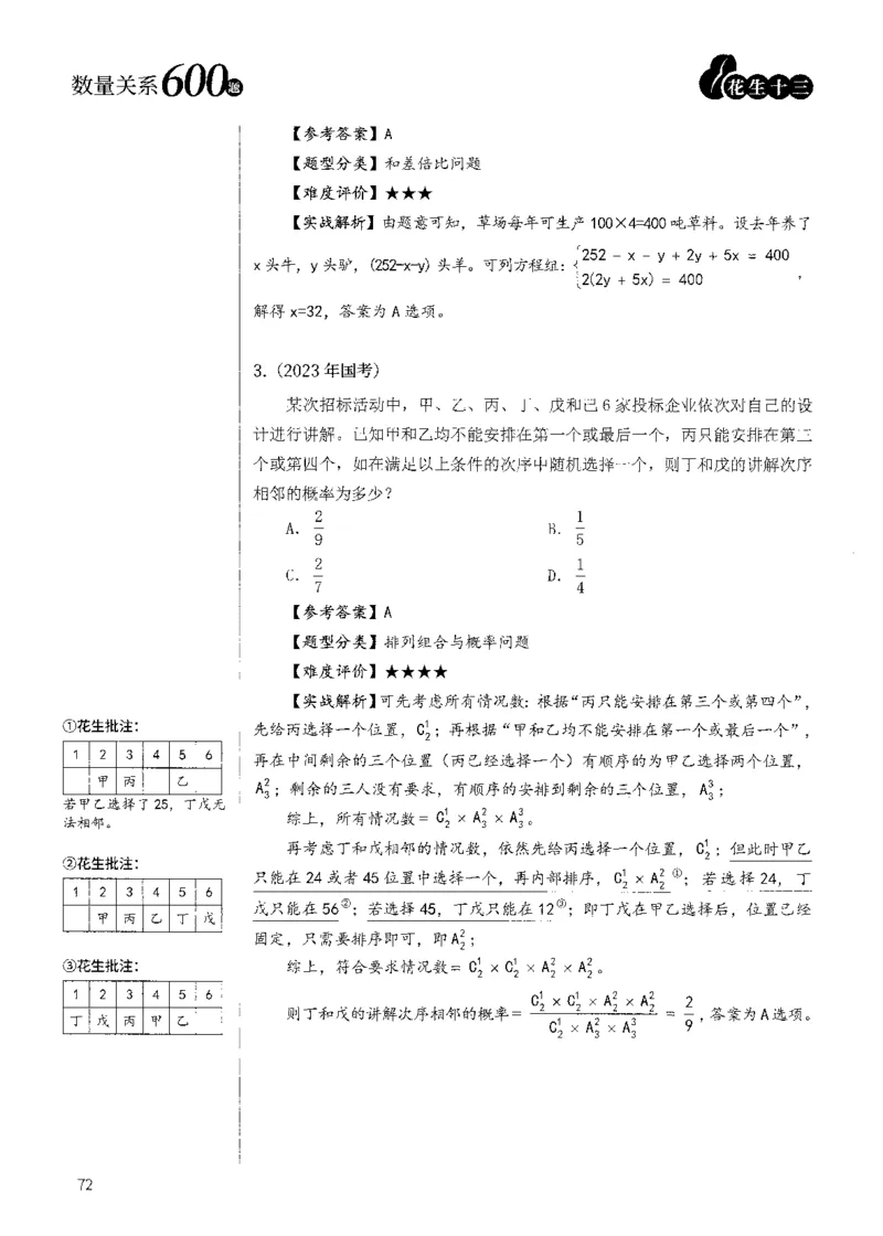 花生十三数量600题（无遮挡水印版）解析_2026考公资料_（01）花生十三_01系统班（2026版）花生十三旗舰班（行测+申论）_01、电子版讲义+题本_600题刷题题本_数量关系600题