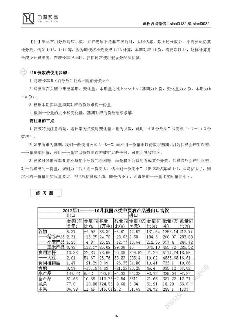 花生十三资料分析讲义_2026考公资料_花生十三合集_（98）黑白画风精炼版2021花生十三_2021花生十三资料分析_讲义