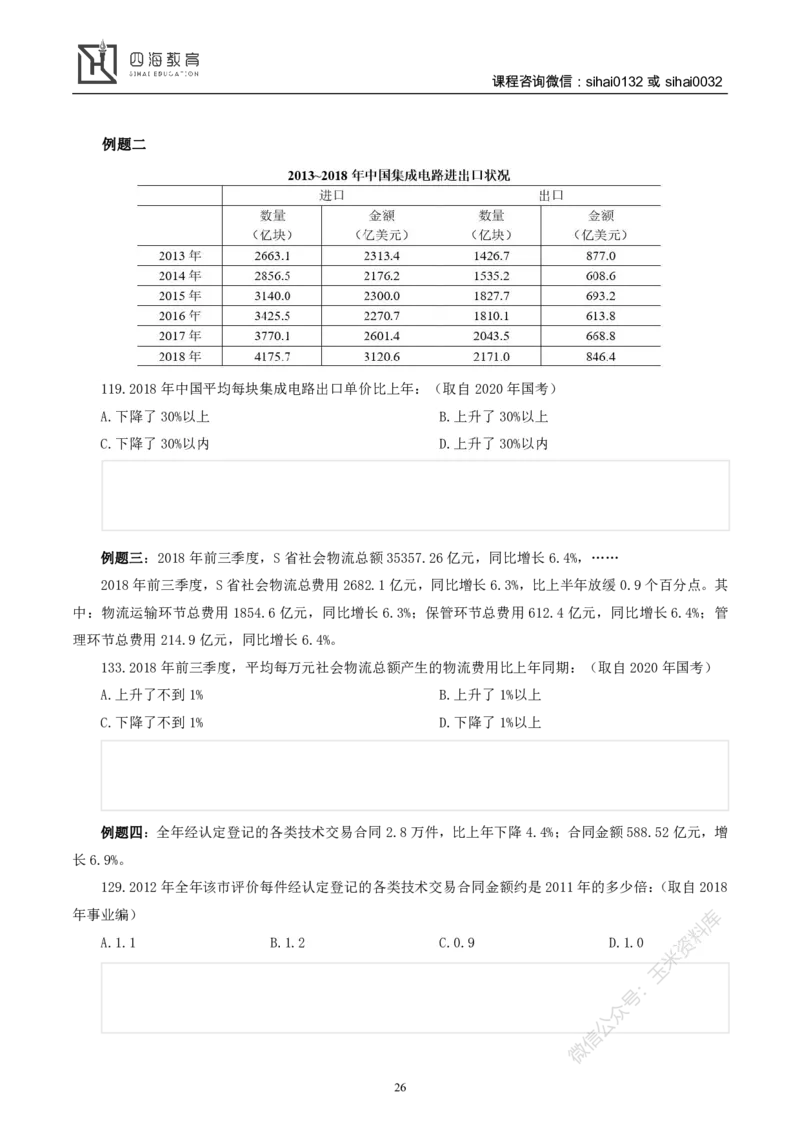 花生十三资料分析讲义_2026考公资料_花生十三合集_（98）黑白画风精炼版2021花生十三_2021花生十三资料分析_讲义