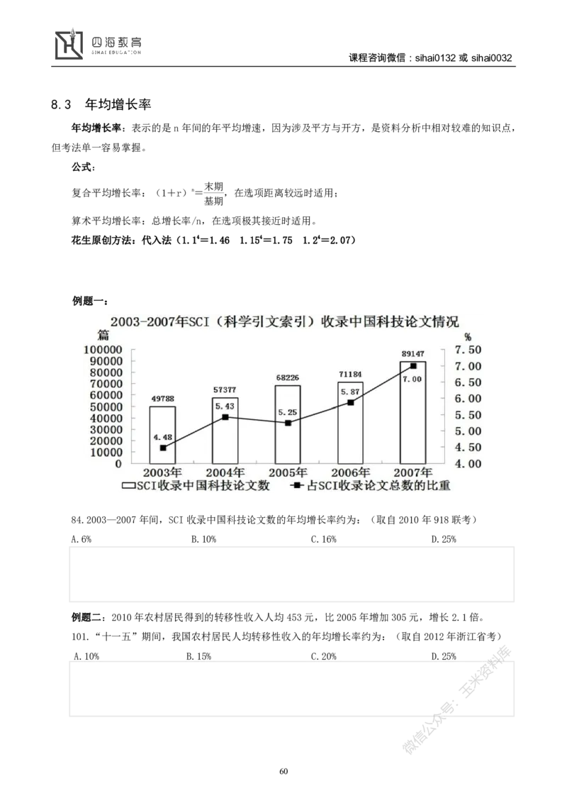 花生十三资料分析讲义_2026考公资料_花生十三合集_（98）黑白画风精炼版2021花生十三_2021花生十三资料分析_讲义