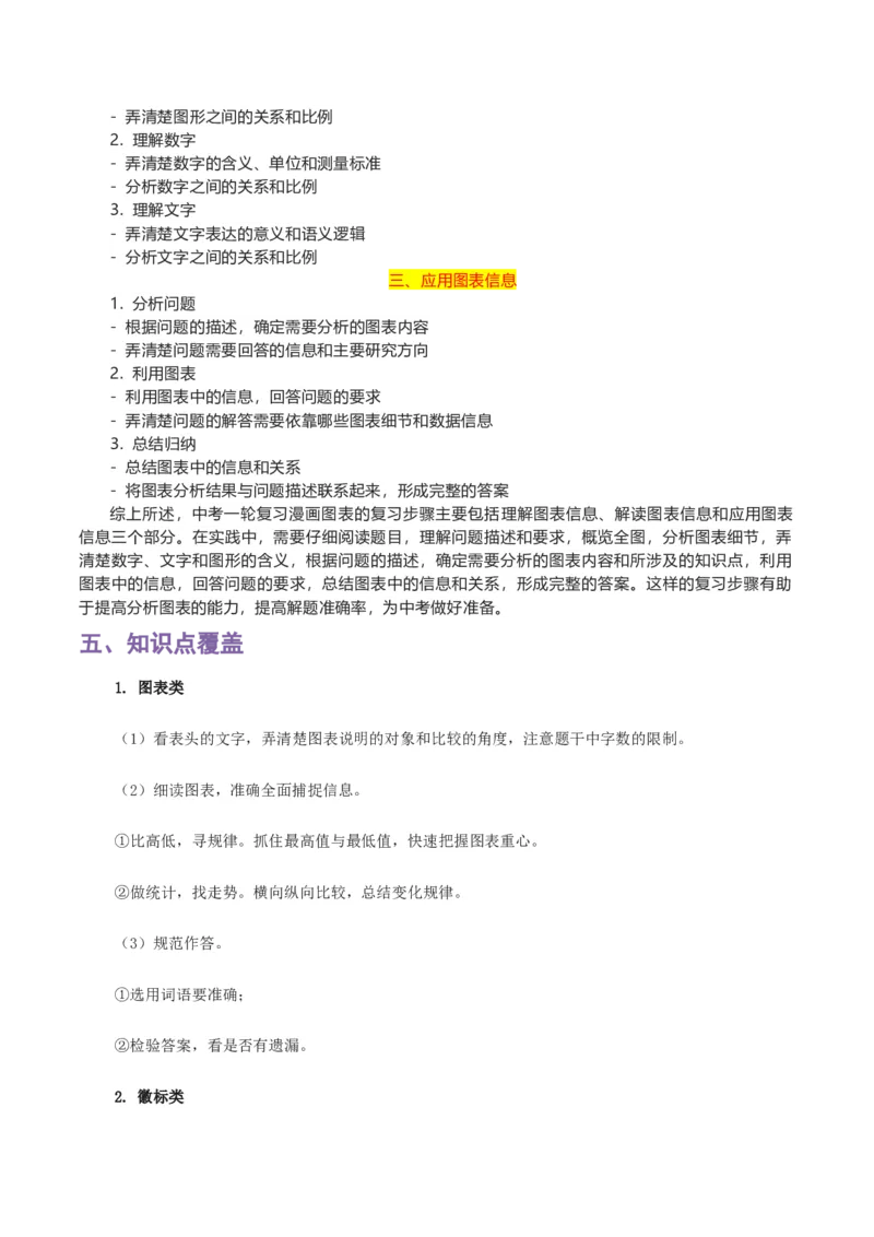 专题06漫画图表_120中考语文全套复习_中考语文复习总复习_一轮复习资料_完2024年中考语文一轮复习讲义+练习（全国通用）