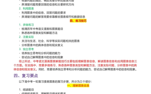 专题06漫画图表_120中考语文全套复习_中考语文复习总复习_一轮复习资料_完2024年中考语文一轮复习讲义+练习（全国通用）