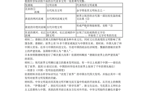 2019年山东烟台中考历史试卷及答案_中考真题_6.历史中考真题2015-2024年_地区卷_山东省_烟台中考历史09-21
