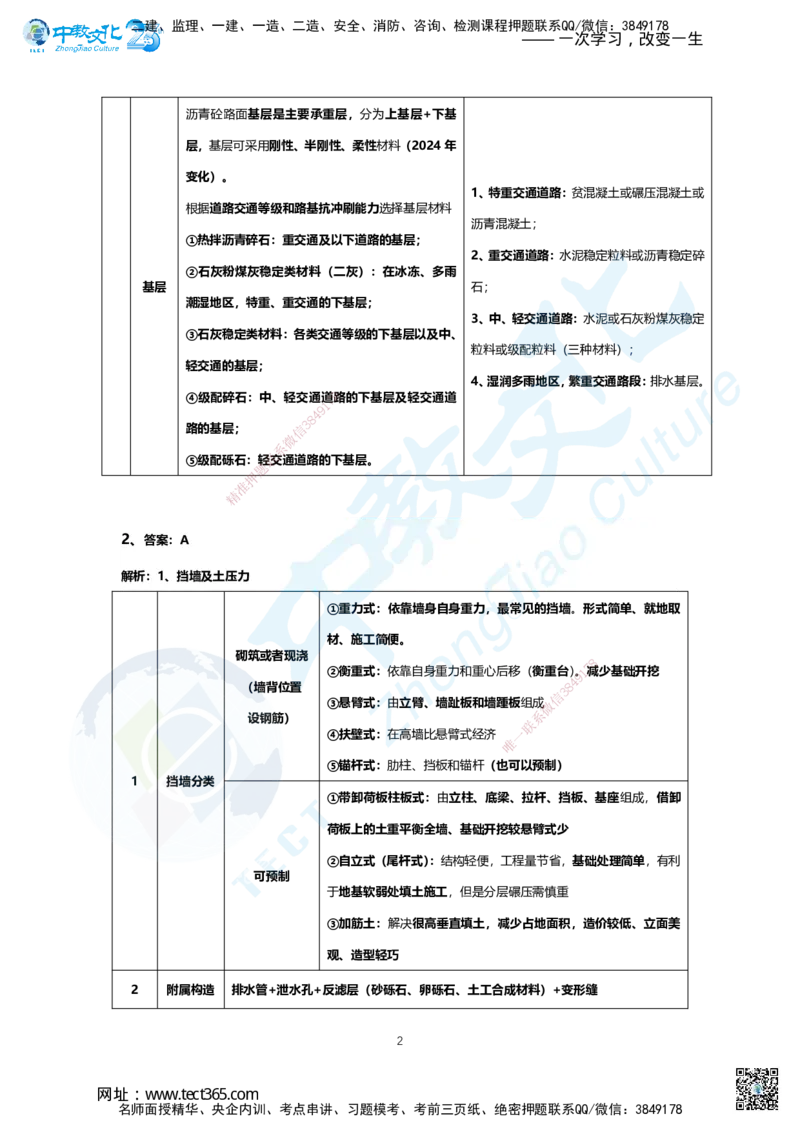 03.2025年一建市政B卷答案及解析_2026年一级建造师_2026年一建市政_2025年一建市政SVIP_05-考前密训✿央企特训✿机构普押_14-市政《超押AB卷》ZJ_课程讲义