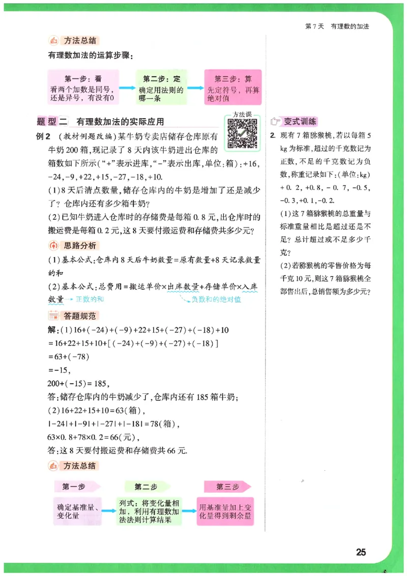 万唯《初一预习视频课》数学_2026万唯系列预习复习_2025版《万唯初中预习视频课》789年级上册多版本_2025版万唯新初一预习视频课数学人教版