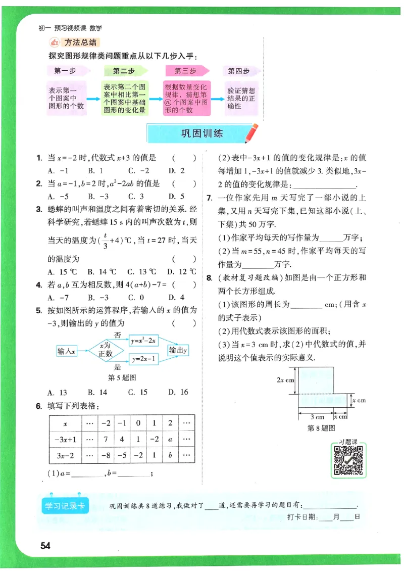 万唯《初一预习视频课》数学_2026万唯系列预习复习_2025版《万唯初中预习视频课》789年级上册多版本_2025版万唯新初一预习视频课数学人教版