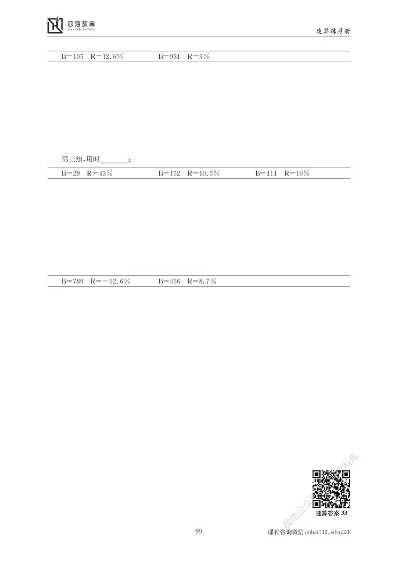 花生十三资料速算册_2026考公资料_花生十三合集_（98）黑白画风精炼版2021花生十三_2021花生十三资料分析_讲义