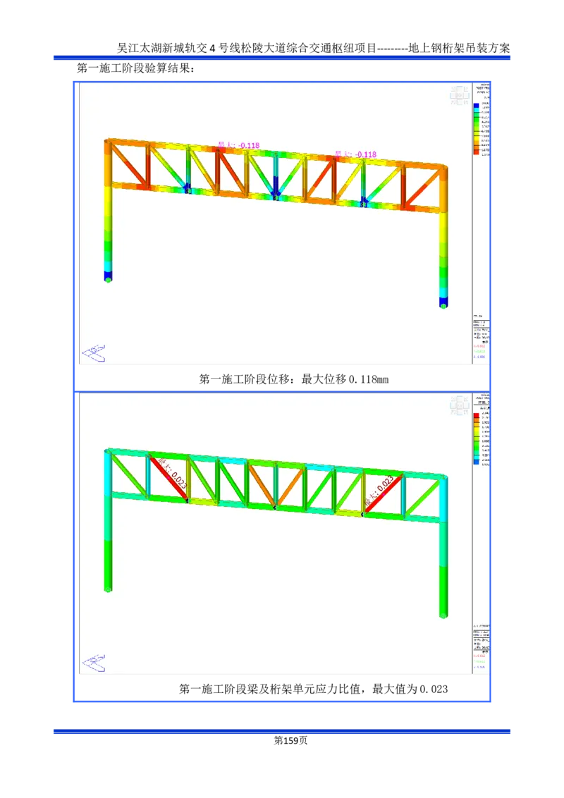 吴江交通枢纽项目地上钢桁架吊装方案_2021-2023年优秀施组方案_施工方案_方案04-苏州吴江松陵大道综合交通枢纽项目-地上钢桁架吊装方案