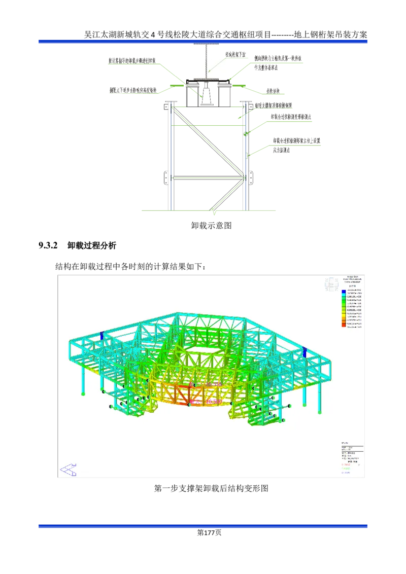 吴江交通枢纽项目地上钢桁架吊装方案_2021-2023年优秀施组方案_施工方案_方案04-苏州吴江松陵大道综合交通枢纽项目-地上钢桁架吊装方案