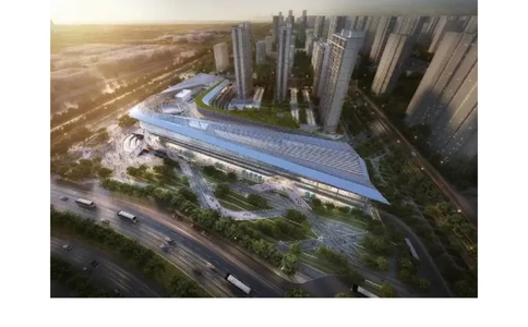 吴江交通枢纽项目地上钢桁架吊装方案_2021-2023年优秀施组方案_施工方案_方案04-苏州吴江松陵大道综合交通枢纽项目-地上钢桁架吊装方案