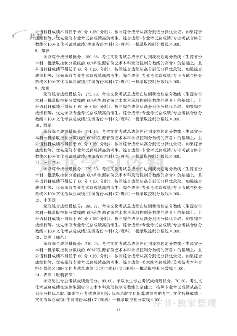 2019年在京艺术类本科专业招生录取情况统计汇编（独家整理）_1.高考2025全国各省真题+答案_必看高考志愿填报价值2999_高考志愿填报_05-北京_北京高考录取数据-17-23年_北京-其他资料