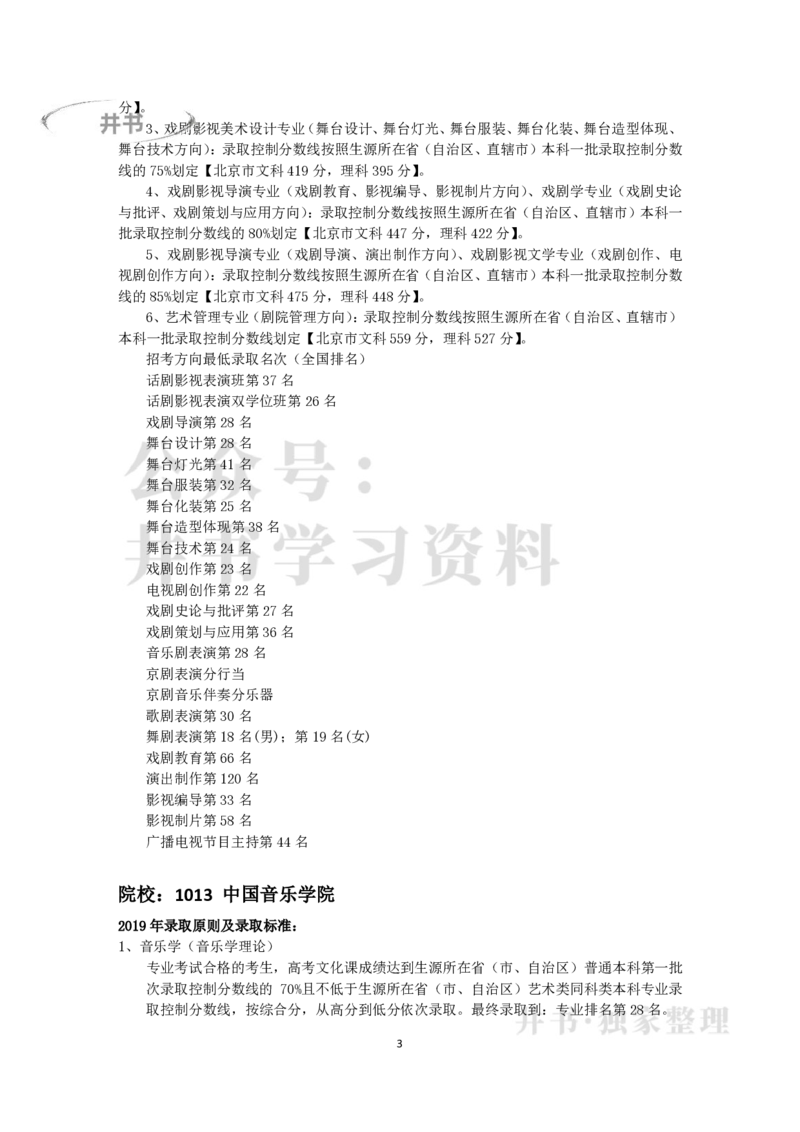 2019年在京艺术类本科专业招生录取情况统计汇编（独家整理）_1.高考2025全国各省真题+答案_必看高考志愿填报价值2999_高考志愿填报_05-北京_北京高考录取数据-17-23年_北京-其他资料
