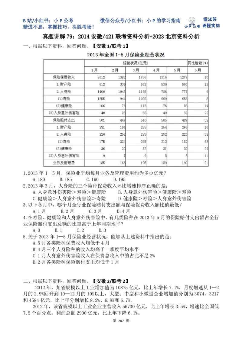 真题讲解78-85题目_2026考公资料_（12）小p公考_2025合集_行测小p公考（P神）公众号：上岸总站_资料分析刷题课（持续更新）_讲义