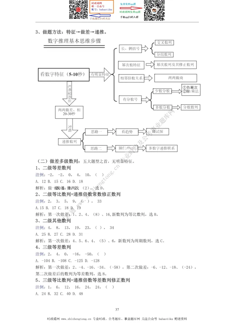 全新公考状元笔记第四讲数量关系篇_26吉林考备考资料包_04行测资料包（笔记图推导图等）_06全新《学霸笔记》行测+申论+面试8本