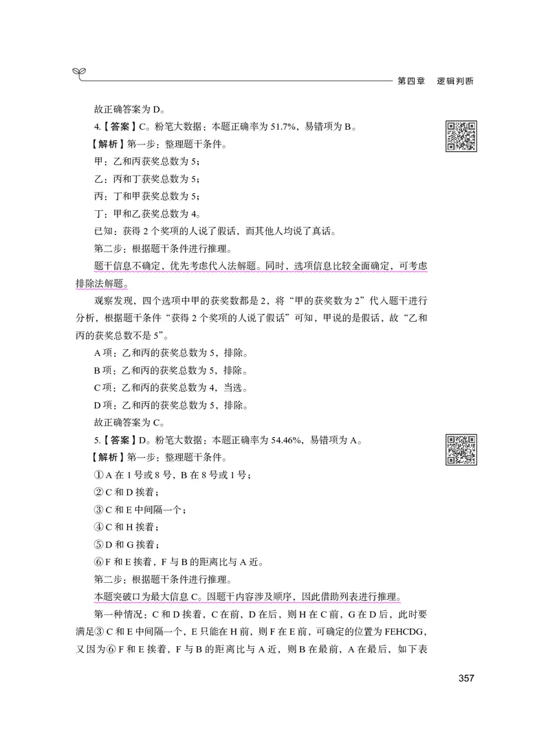 公务员考试辅导用书&middot;决战行测5000题（判断推理）（下册）2025版_26吉林考备考资料包_11省考刷题包_04决战行测5000题_行测5000题2024年6月版次